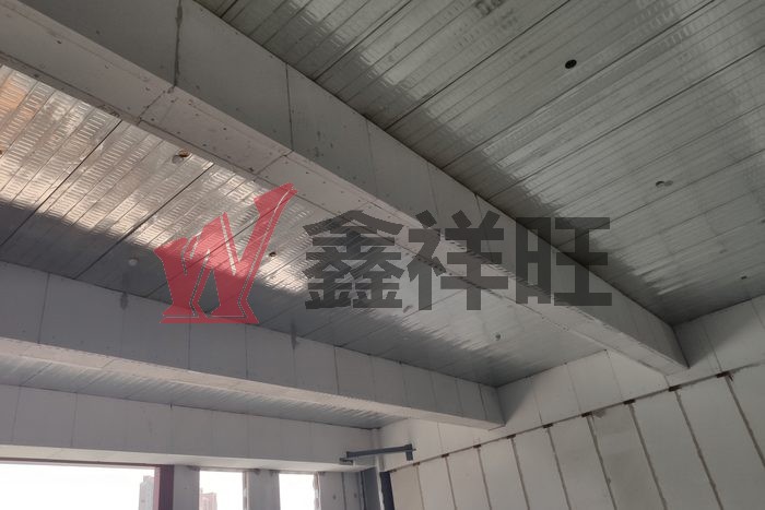 钢结构包梁包柱防火板 —— 蒸压加气混凝土板应用实拍